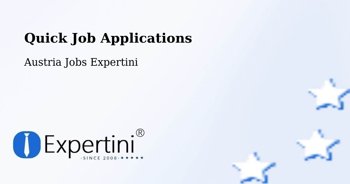 Quick Apply Feature – Traiskirchen - Austria Jobs Expertini