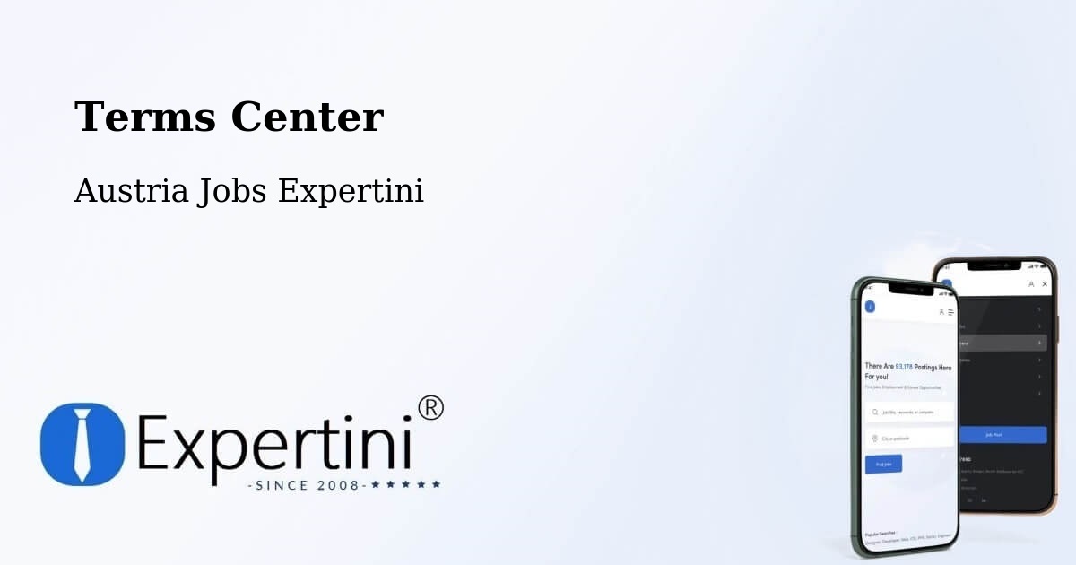 Terms of Service – Traiskirchen - Austria Jobs Expertini